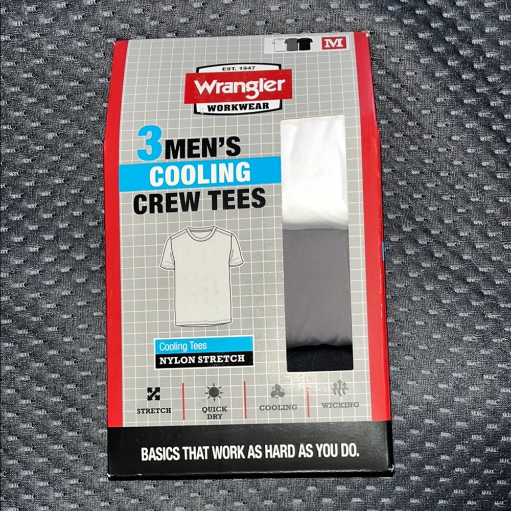 NOT AVAILABLE! Wrangler Men’s Cooling Tees